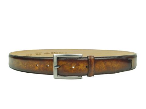 Cognac Leather Belts for Men