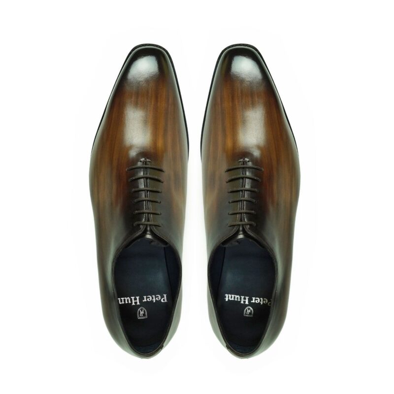 Mens Designer Dress Shoes Brown - Peter Hunt