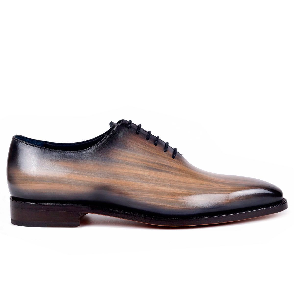 Mens Designer Dress Shoes Taupe - Peter Hunt