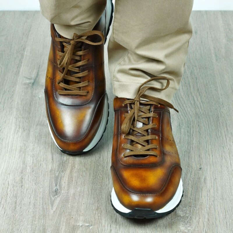 Mens Light Brown (cuero) Sneakers Shoes