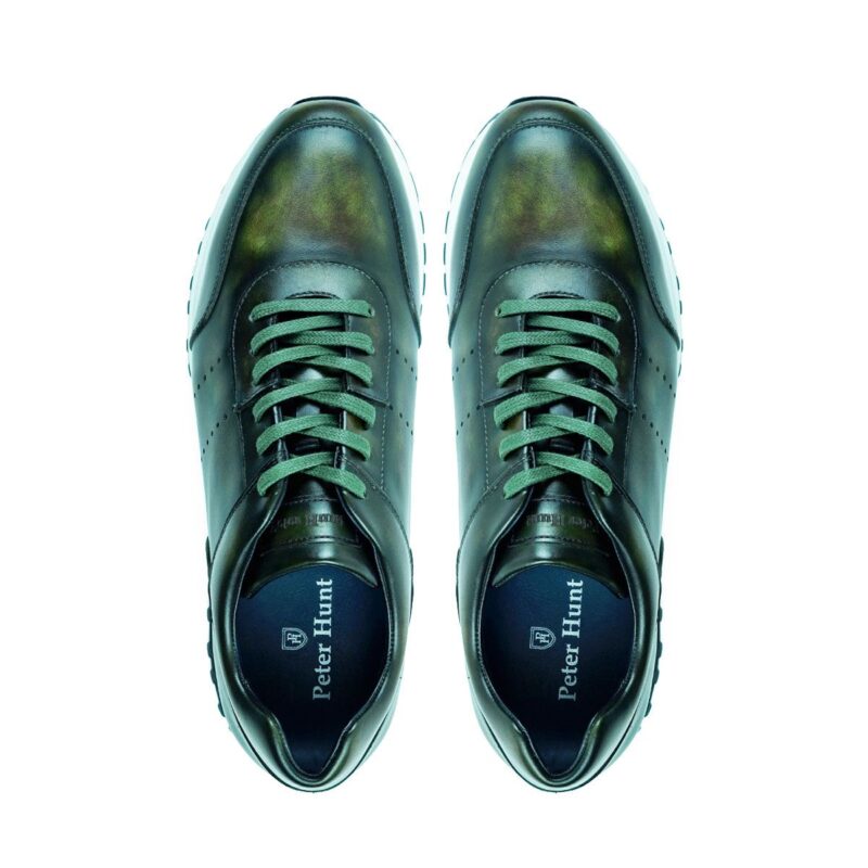 Mens Green Sneakers Shoes