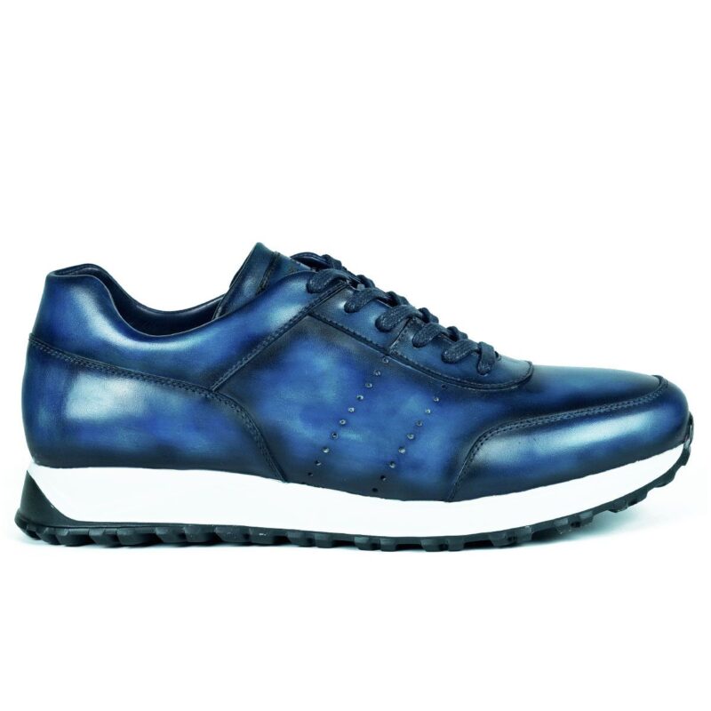 Mens Navy Sneakers Shoes