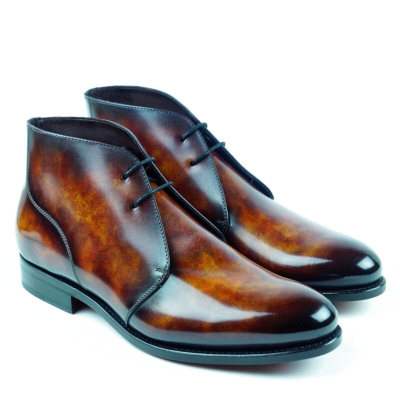 Mens Light Brown Chukka Boots